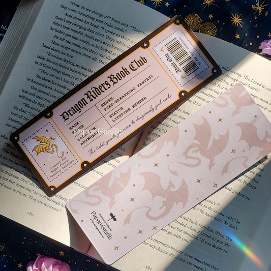 Dragon Riders Book Club Bookmark