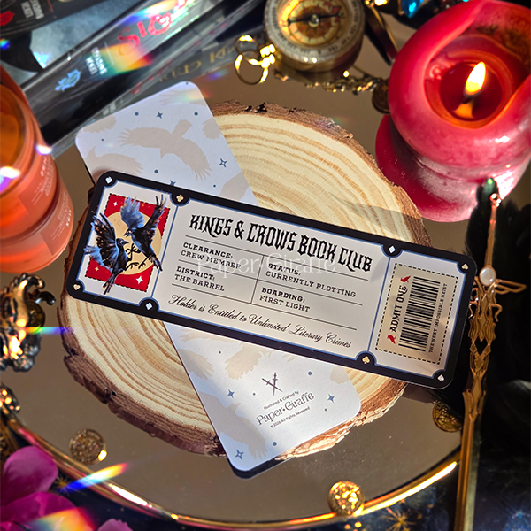 Kings & Crows Book Club Bookmark