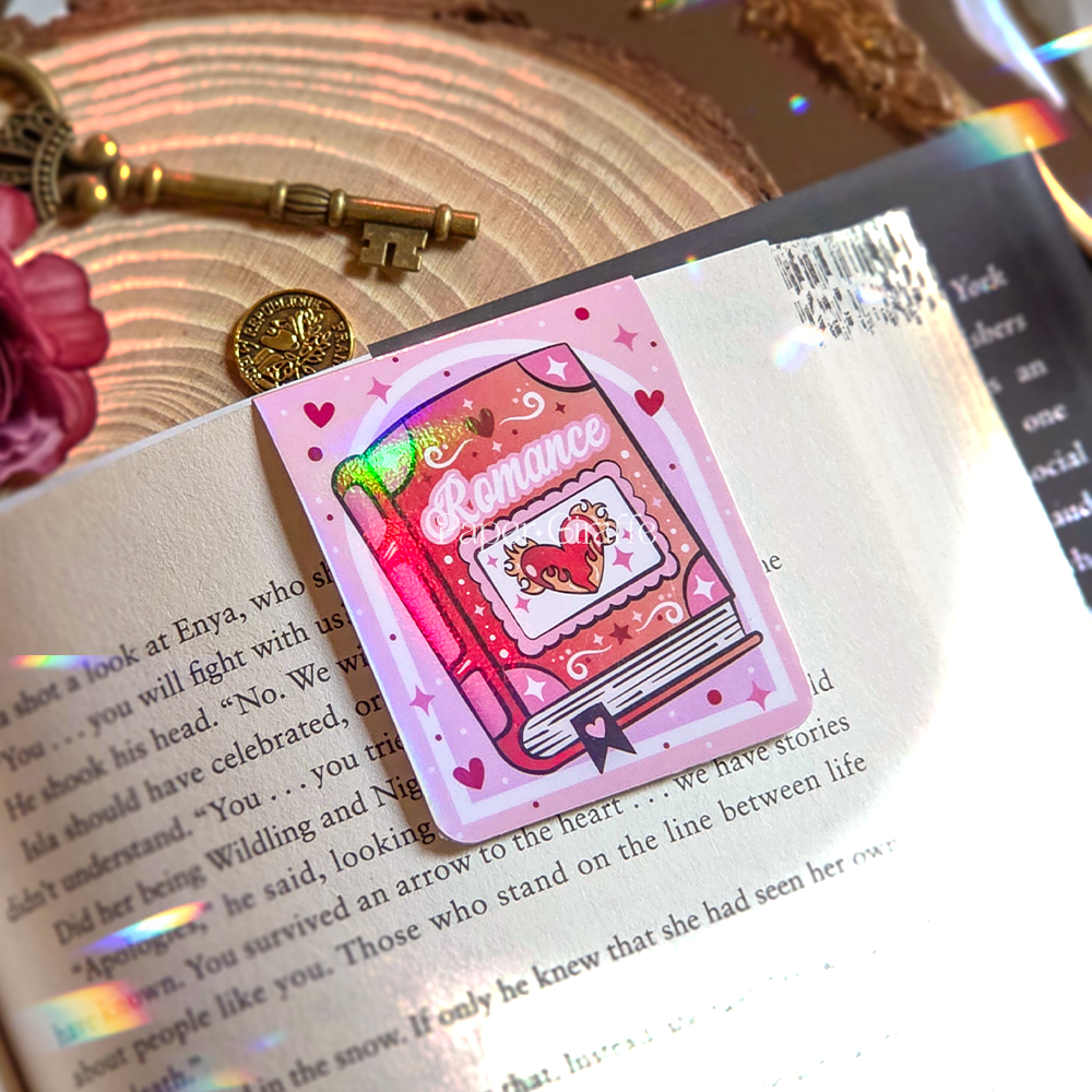 Romance Magnetic Bookmark