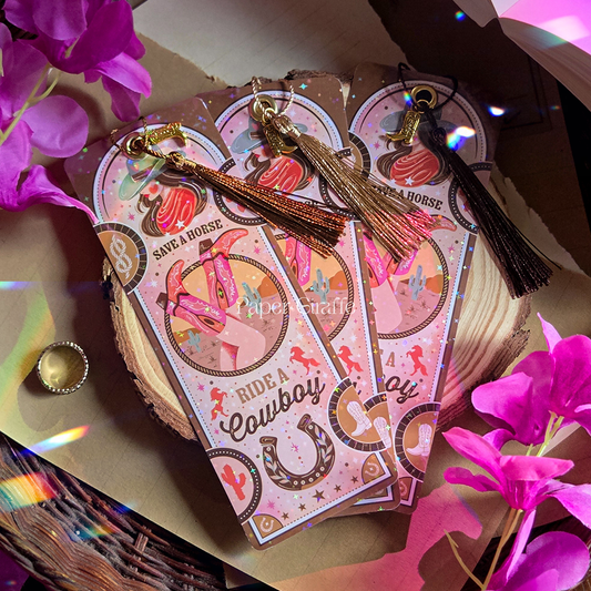 Cowboy Crush Bookmark