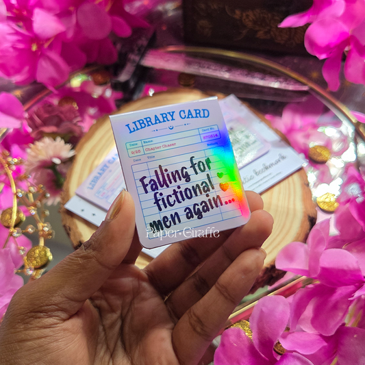 Magnetic Library Card Bookmark