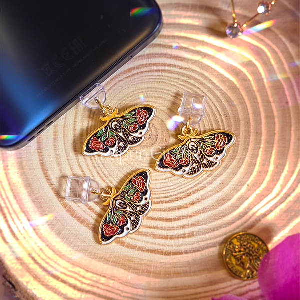 Rose Moth Dust Plug