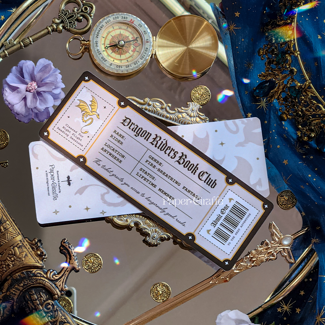 Dragon Riders Book Club Bookmark